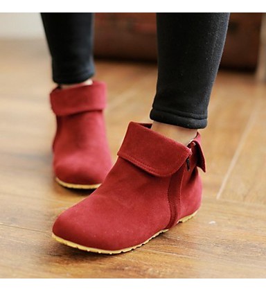 Women's Spring Fall Winter Fashion Boots Dress Flat