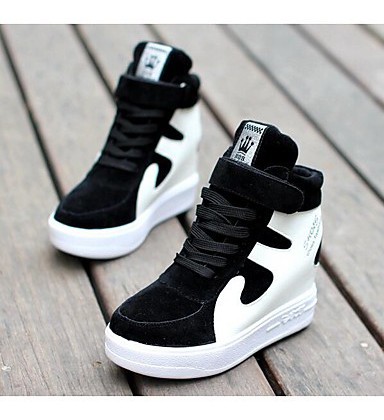 Women's Shoes Leather / Pigskin Fall / Winter Comfort Sneakers