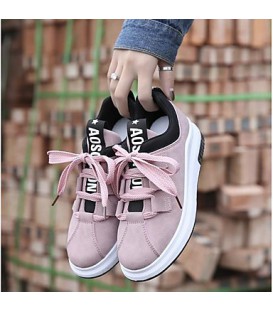 Women's Shoes PU(Polyurethane) Fall Comfort Sneakers