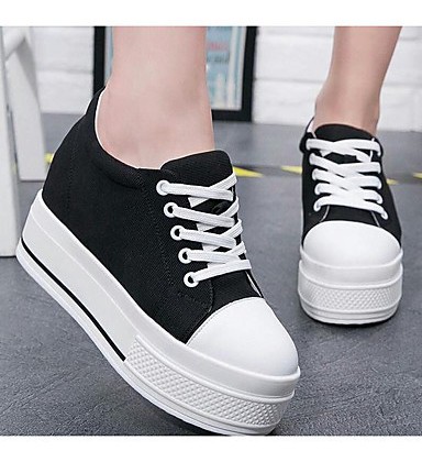 Women's Shoes Canvas Spring Comfort Sneakers