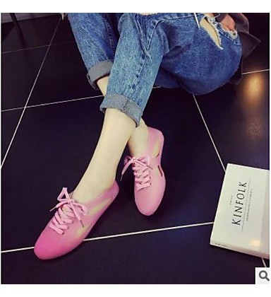 Women's Shoes PVC(Polyvinyl chloride) Summer Comfort Sneakers