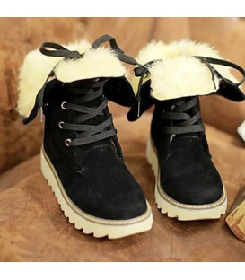 Women's Leatherette Casual Low Heel boots