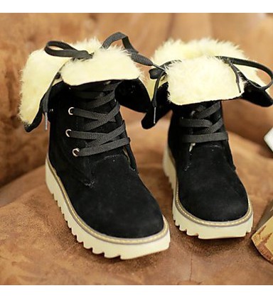 Women's Leatherette Casual Low Heel boots