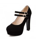 Women's Shoes Fleece Summer / Fall Chunky Heel