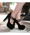 Women's Shoes Fleece Summer / Fall Chunky Heel