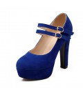Women's Shoes Fleece Summer / Fall Chunky Heel