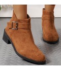 Belt buckle short boots Martin boots fashion boots