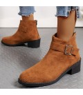 Belt buckle short boots Martin boots fashion boots