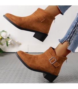 Belt buckle short boots Martin boots fashion boots