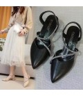 New Summer Baotou Coarse Heel Diamond High Heel Women's Shoes