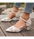 New Versatile Coarse Heel Strap Casual Women's Sandals