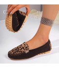 New women's casual flat bean shoes