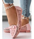 Bean shoes, leather shoes, soft soled non slip women's shoes
