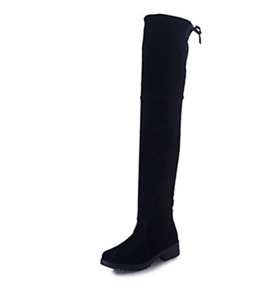 Women's Winter Comfort PU Casual Low Heel Lace-up Boots Women's Winter Comfort PU Casual Low Heel Lace-up Boots