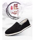 Breathable Polyurethane Anti-Slip Beijing Layered Sole Driving Shoes for Men