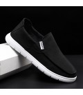 Breathable Polyurethane Anti-Slip Beijing Layered Sole Driving Shoes for Men