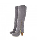 Women's Shoes Fashion Boots Chunky Heel Knee High Boots