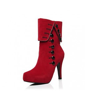 Women's Shoes Leatherette Fall Winter Combat Boots