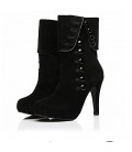 Women's Shoes Leatherette Fall Winter Combat Boots