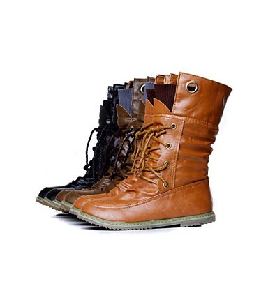 Women's Fall Winter Comfort Leatherette Casual Low Heel Lace-up Black Brown Ta Women's Fall Winter Comfort Leatherette Casual Low Heel Lace-up Black Brown Ta