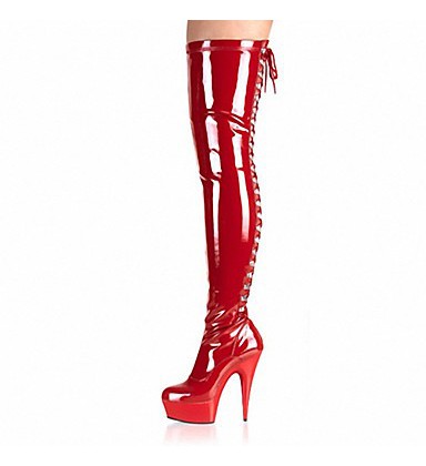 Women's Shoes Patent Leather Heels / Platform / Fashion Boots Heels Women's Shoes Patent Leather Heels / Platform / Fashion Boots Heels