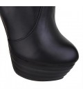 Women's Spring Winter Leatherette Dress Party & Evening Stiletto Heel 