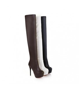 Women's Spring Winter Leatherette Dress Party & Evening Stiletto Heel 