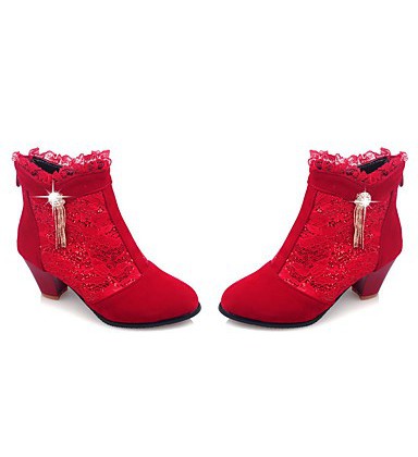 Women's Shoes Fall / Winter Fashion Boots / Round Toe Boots Women's Shoes Fall / Winter Fashion Boots / Round Toe Boots