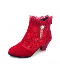 Women's Shoes Fall / Winter Fashion Boots / Round Toe Boots