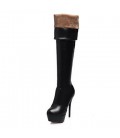 Women's Shoes Synthetic Stiletto Heel Fashion Boots