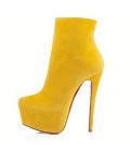 Women's Shoes Leatherette Stiletto Heel Heels / Platform / Fashion Boots 