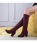 Women's Shoes Chunky Heel Fashion Boots / Round Toe Boot