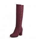 Women's Shoes Chunky Heel Fashion Boots / Round Toe Boot