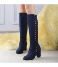 Women's Shoes Chunky Heel Fashion Boots / Round Toe Boot