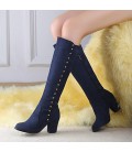 Women's Shoes Chunky Heel Fashion Boots / Round Toe Boot