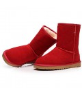women's snow boots with fur Mid-Calf shoes 
