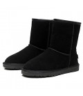 women's snow boots with fur Mid-Calf shoes 
