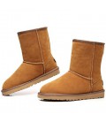 women's snow boots with fur Mid-Calf shoes 
