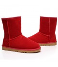 women's snow boots with fur Mid-Calf shoes 