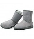 women's snow boots with fur Mid-Calf shoes 