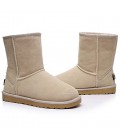 women's snow boots with fur Mid-Calf shoes 