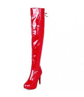 Women's Shoes Stiletto Heel Round Toe / Closed Toe Boots