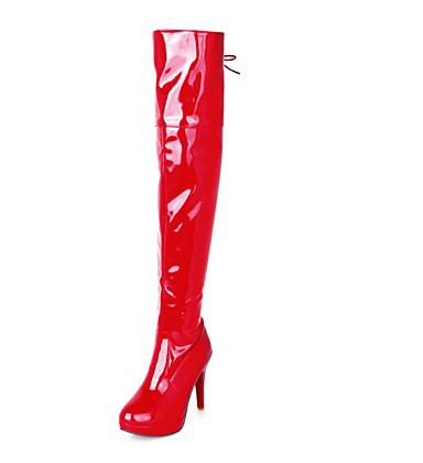 Women's Shoes Stiletto Heel Round Toe / Closed Toe Boots Women's Shoes Stiletto Heel Round Toe / Closed Toe Boots