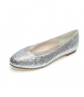 Women's Spring Summer Fall Winter Glitter Party & Evening Flat