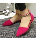 Women's Spring Summer Fall Leatherette Outdoor Dress Casual Flat