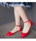 Women's Shoes Fleece Flat Heel Comfort / Pointed Toe Flats