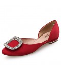 Women's Flats Other Comfort Leather Silk Wedding Dress Casual Flat 