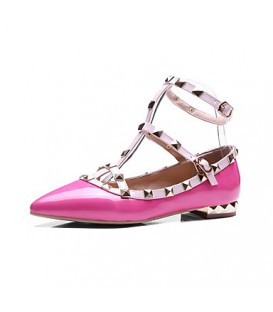 Women's Flats Spring Fall Mary Jane PU Party & Evening Casual Low Heel