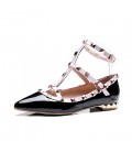Women's Flats Spring Fall Mary Jane PU Party & Evening Casual Low Heel