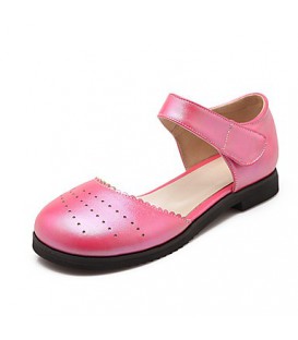 Women's Flats Spring Summer Fall Comfort Ankle Strap PU